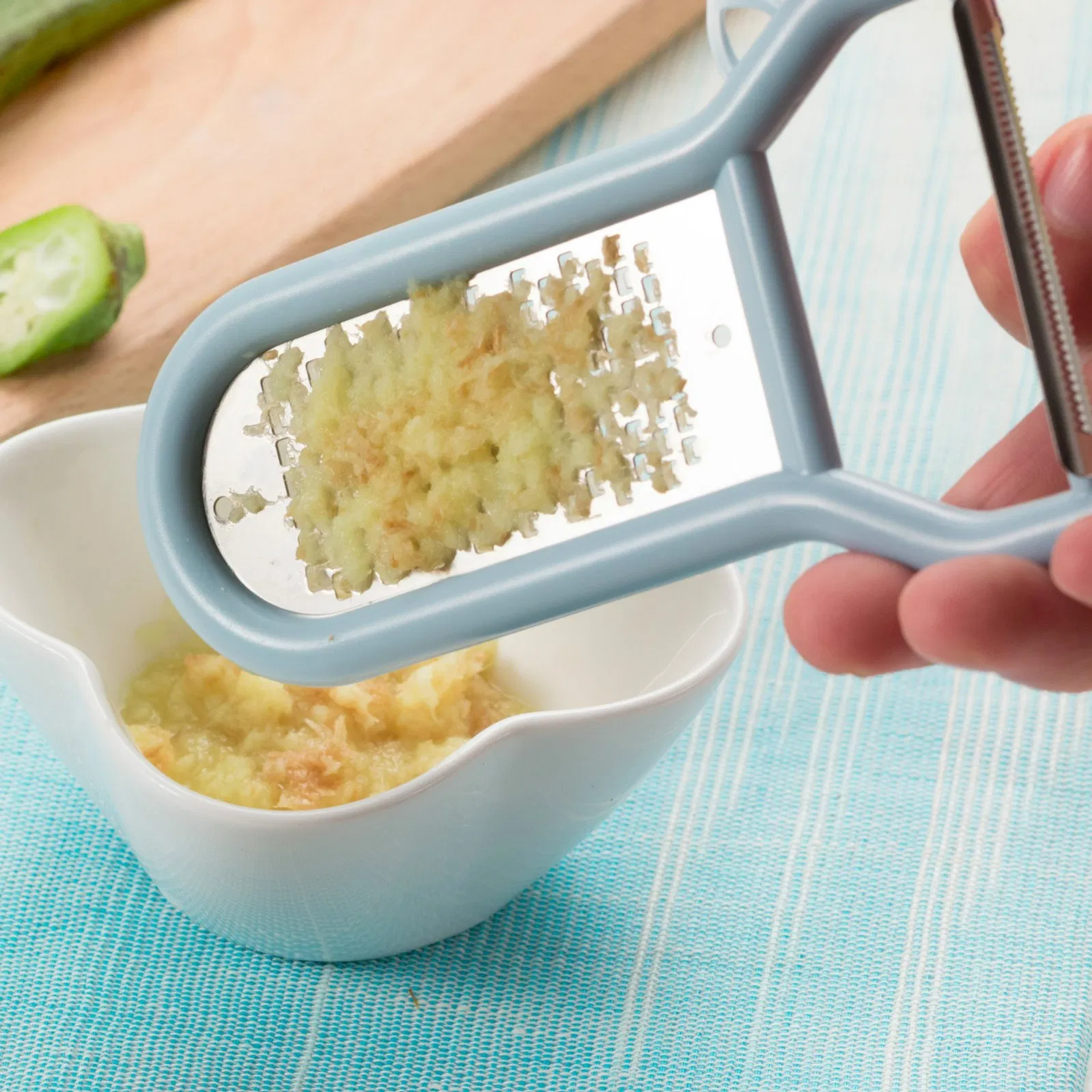 Multi Function Stainless Steel Peeler with Grind Board for Fruit Vegetable Kitchen Tool