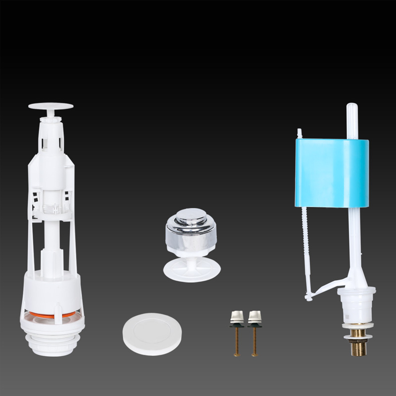 Toilet Flush Accessories Kj-528 Two-Piece PP High Quality Toilet Cistern Fittings