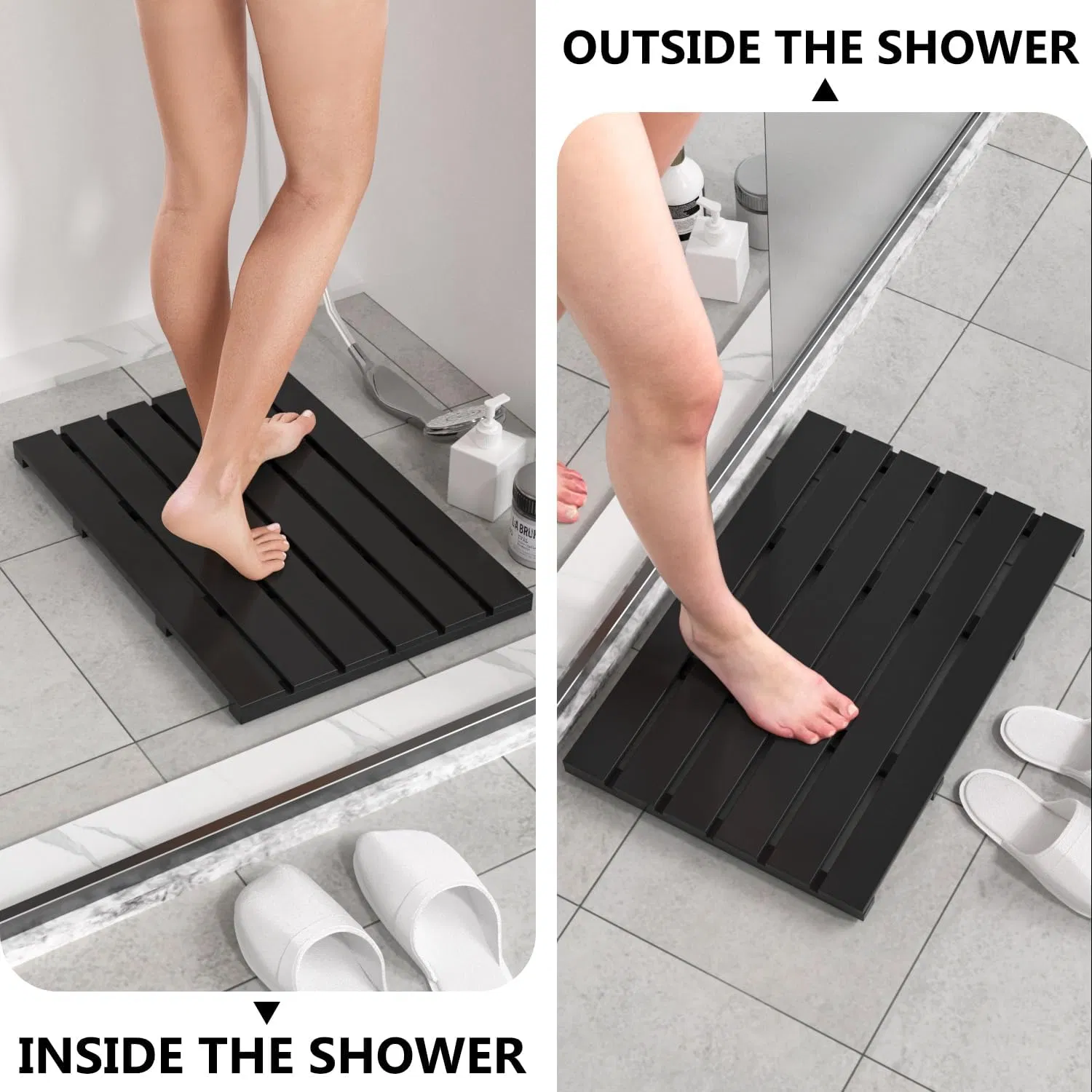 Bamboo Bath Mat for Household Use