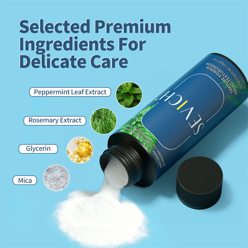 Volumizing Hair Powder OEM Organic Rosemary Barber Hair Styling Powder Matte Control Dust Volume Powder Hair Styling Men
