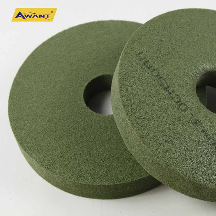 6 Inch Green Favorable Nylon Non Woven Wheel for Steel Metal Iron