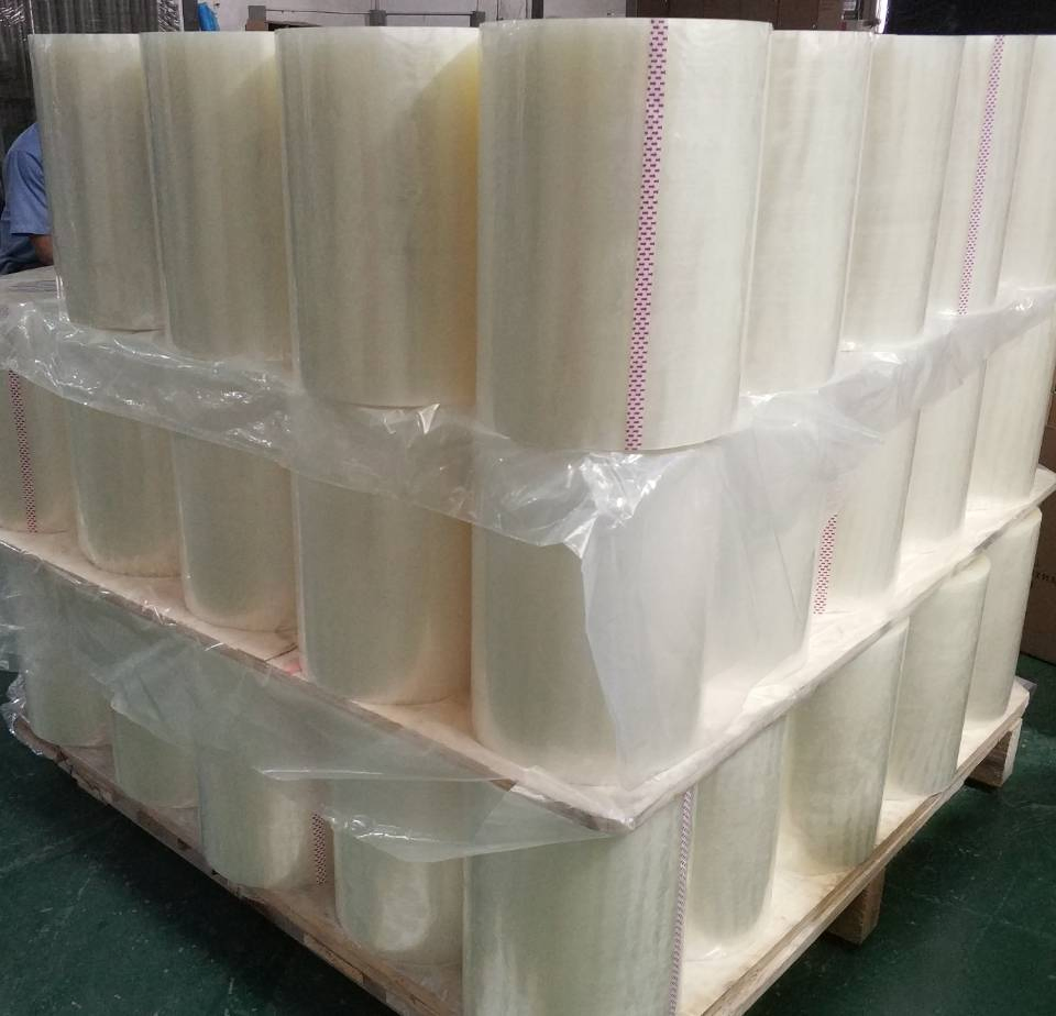 BOPP Hot Melt 144/288mm Adhesive Tape Jumbo Roll