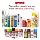 Gp Neutral Waterproof Clear White Silicone Glass Sealant Adhesive