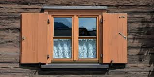  Double Glazing Solid Wood Casement Window