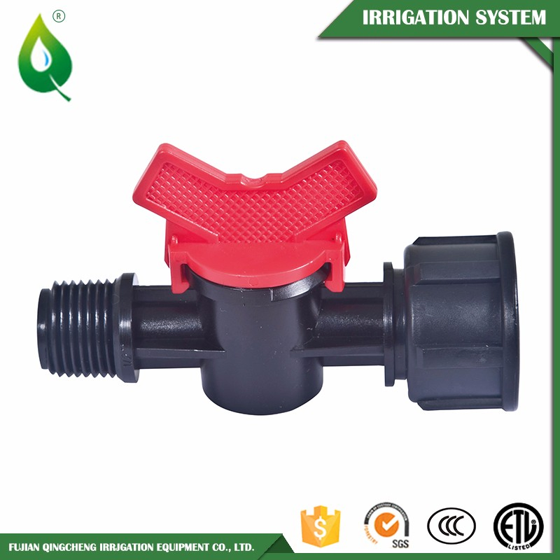 Drip Tape Connector Valve for Plastic Irrigation System