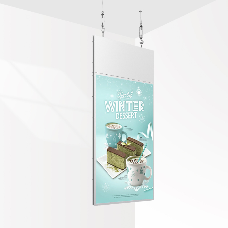 New Arrival 300/700 Nits Hanging Double Side Digital Signage Displays LCD Advertising Player Kiosk Monitor