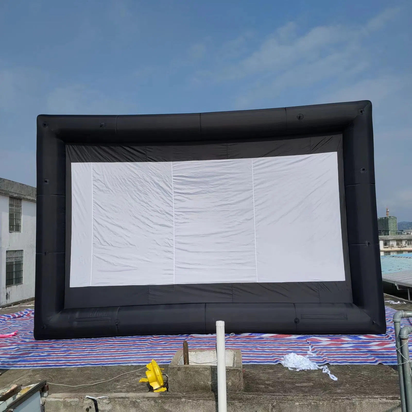 Outdoor Inflatable Movie Screens Customized Inflatable Projection Screens