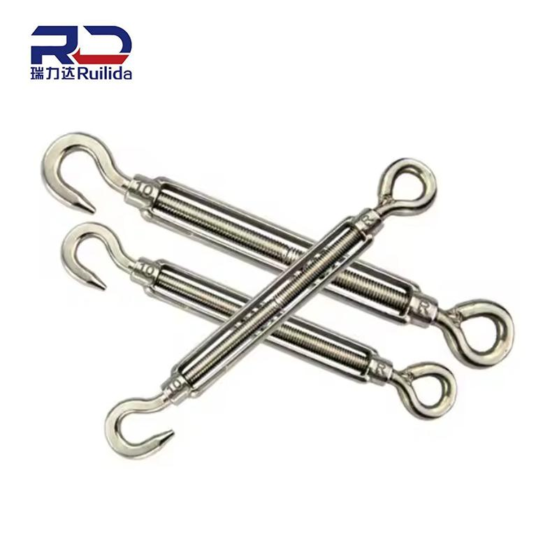 Carbon Steel Turnbuckle Match Wire Rope with Eye & Hook Bolt