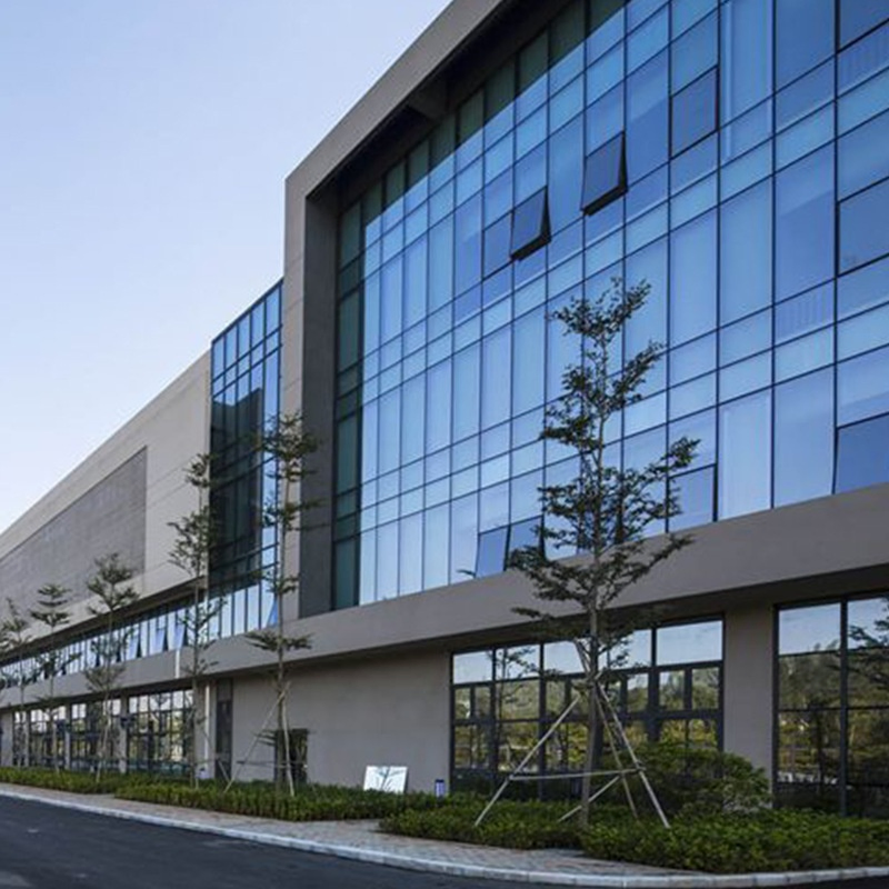 Fashionable Panoramic Lighting Glass Curtain Wall System