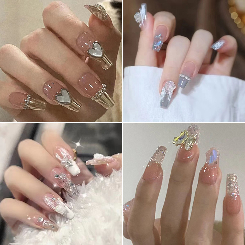 Disassembly Nails of Nail Nails Stickers Fake Nails Wearing Nail Stickers Wholesale