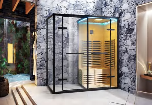 Традиционная инфракрасная сауна для дома 2-местная