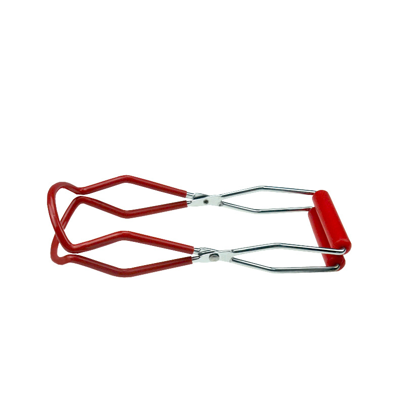 Canned Jar Tongs Stainless Steel Tank Lifter Gripper Non-Slip Bottle Picker Wbb13871