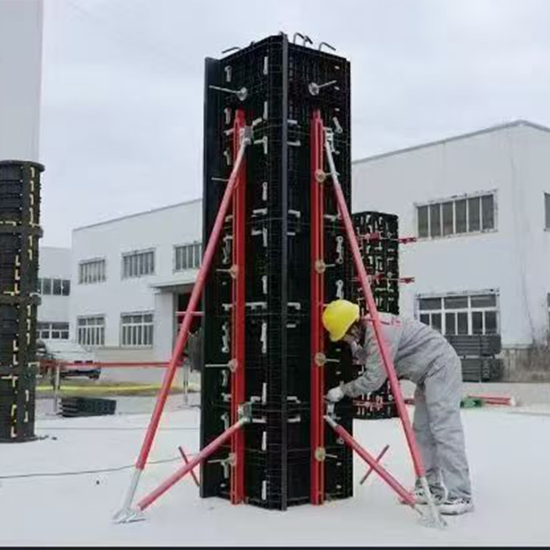 Songmao Reliable Concrete Molds Plastic Column Formwork for Building Construction Projects