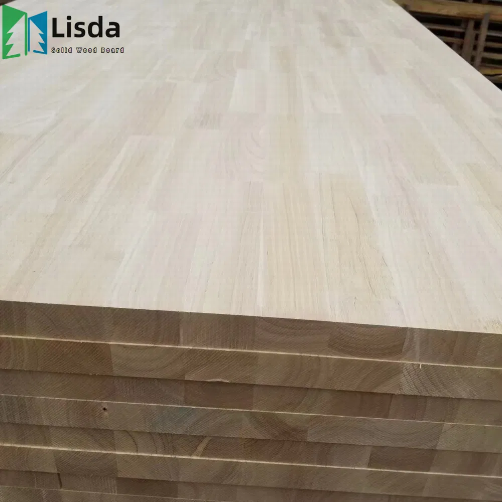 Good Quality E0 Rubber Wood Finger Joint Board Timber