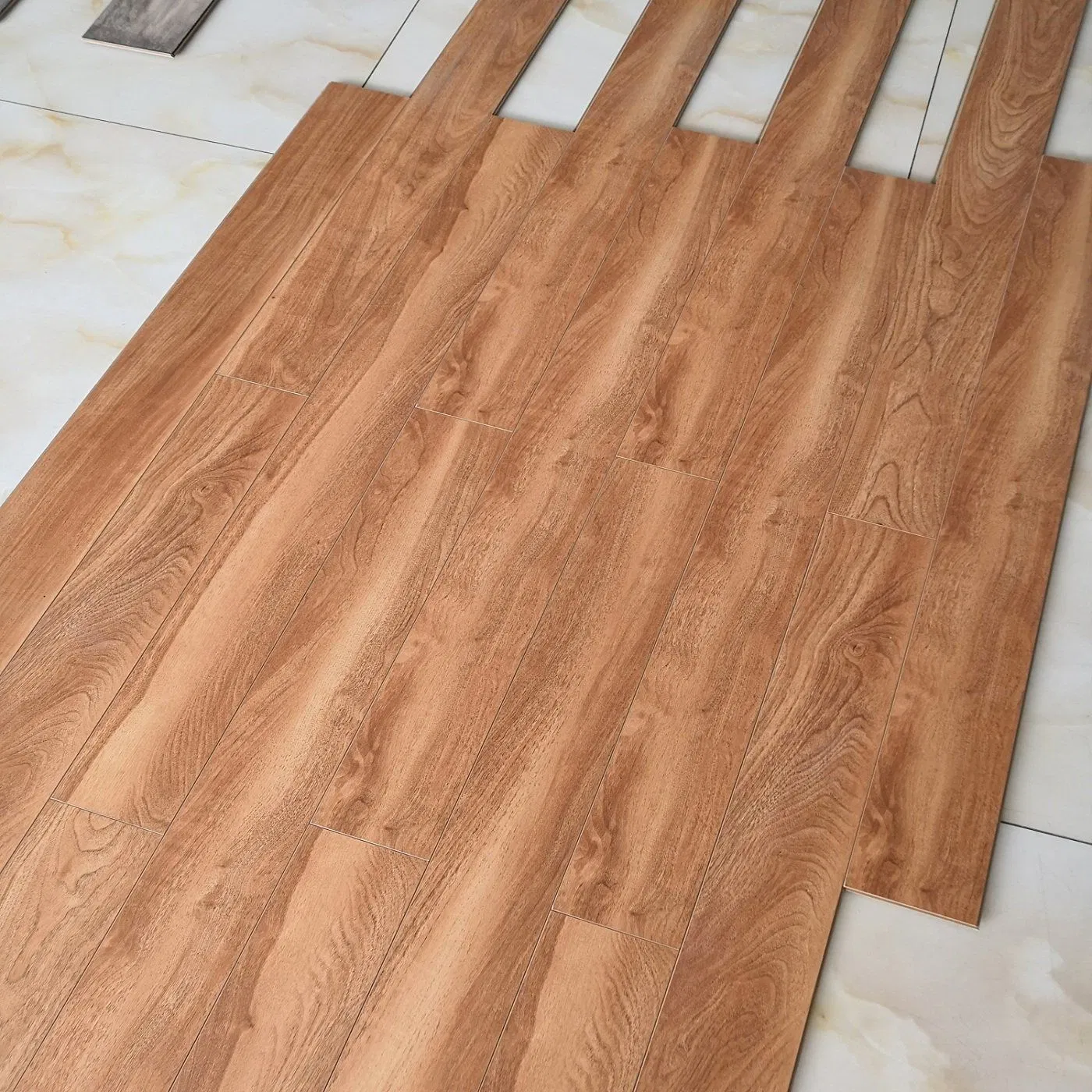 High Quality Valinge Click Wood Looking Embossed Herringbone Laminate Flooring