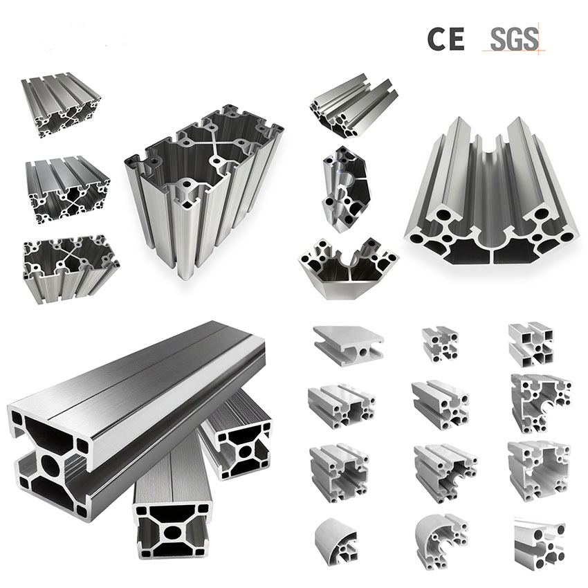 Алюминиевый профиль экструдированный для строительства