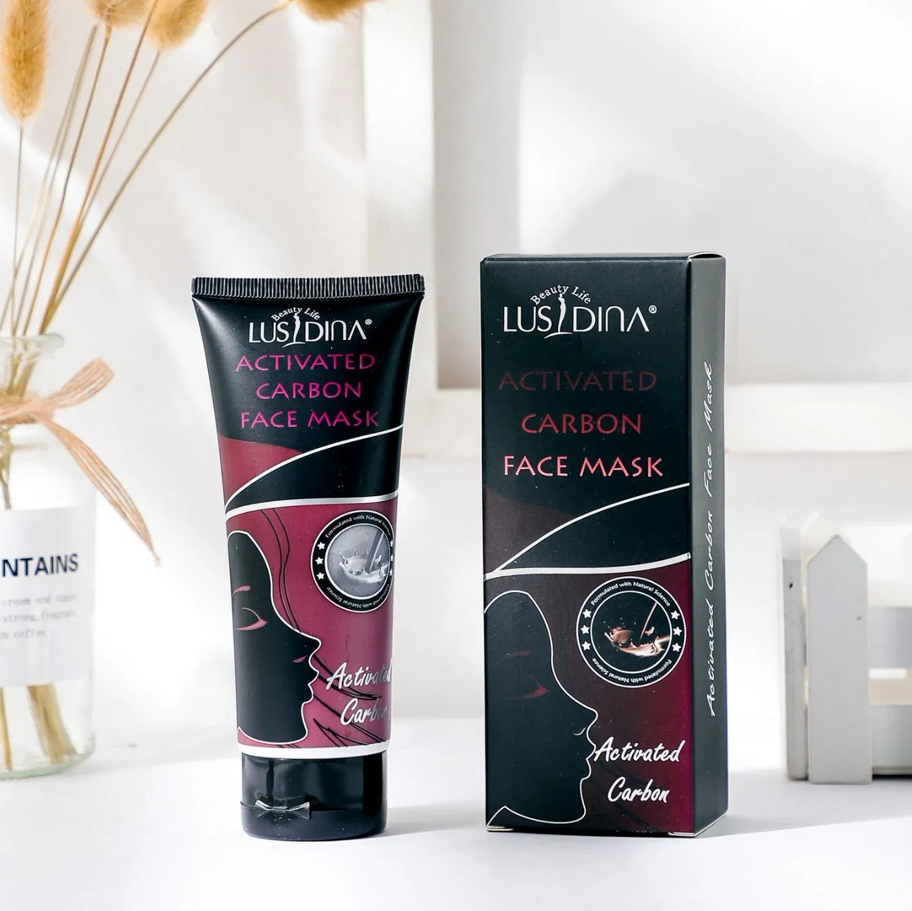 Lusidina Activated Carbon Face Mask Mud
