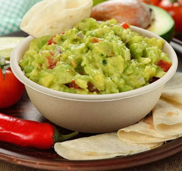 Disposable Eco-Friendly Shallow Dish for Restaurant Sugarcane Fiber Bowl