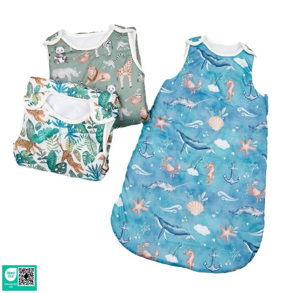Factory Wholesale Price Children's Bamboo Baby Sleeping Bag Children Anti-Kicking Quilt