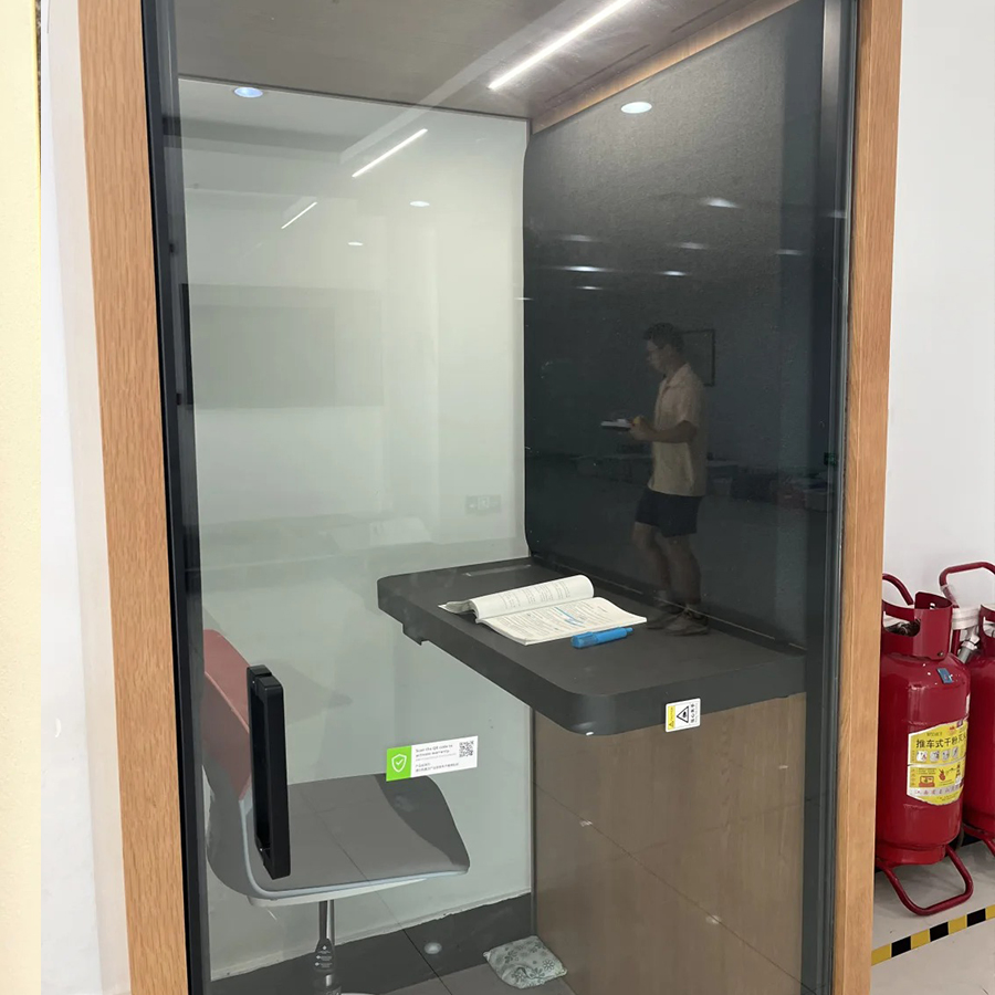 Modularity Shockproof Proof Acoustic Meeting Pods Modular Sound Isolation Room Factory Apple Cabin