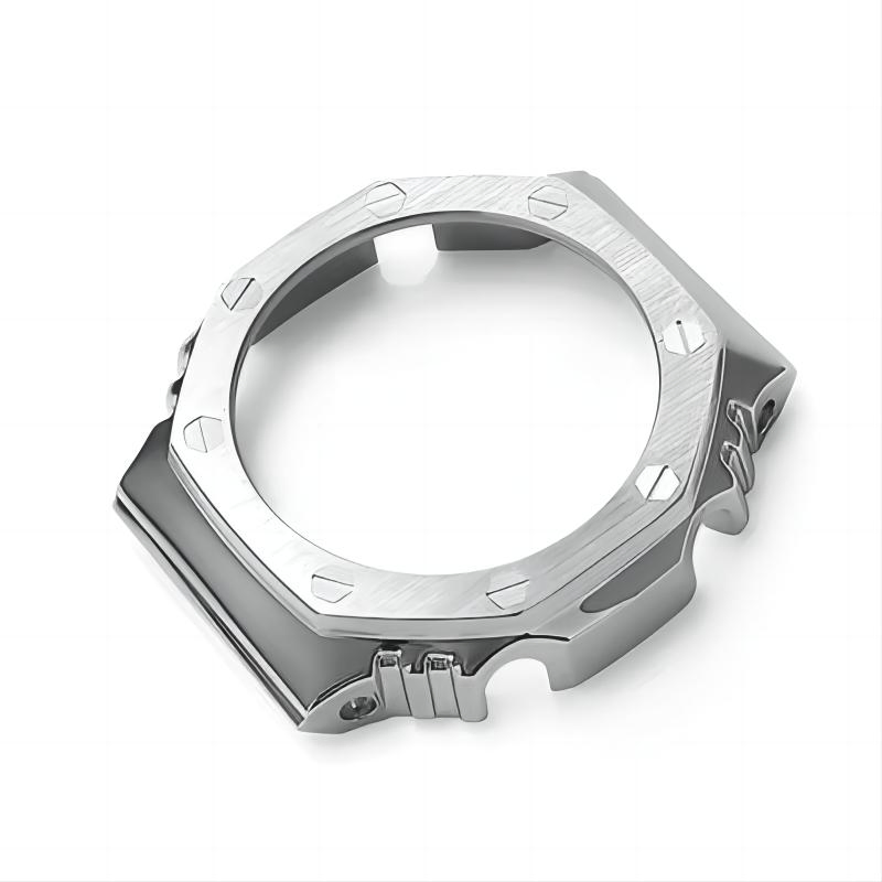 Customized High Precision Stainless Steel Metal Aluminum Alloy Logo Watch Case Parts Watch Case Bronze