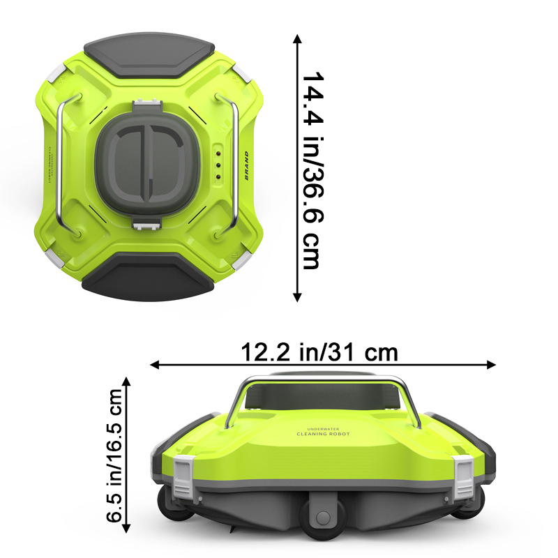 Electric Rechargeable Cordless Swimming Pool Robotic Cleaner