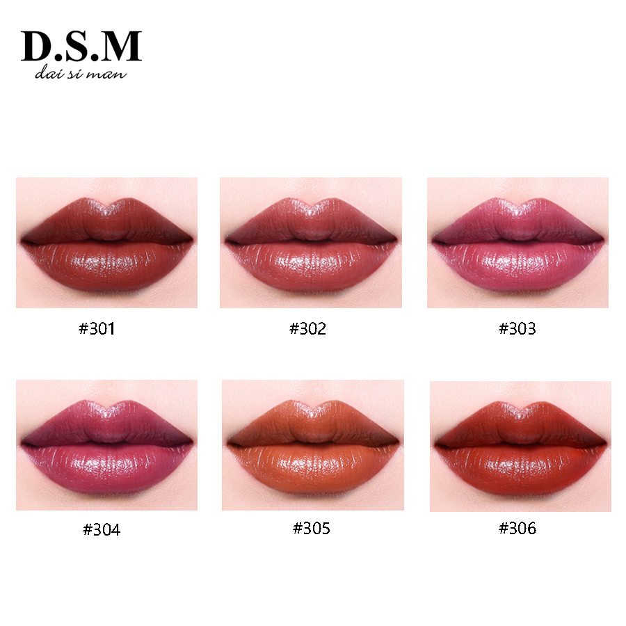 Dsm 3.5g Glamour Lipgloss Makeup Set Manufacturers Lipstick