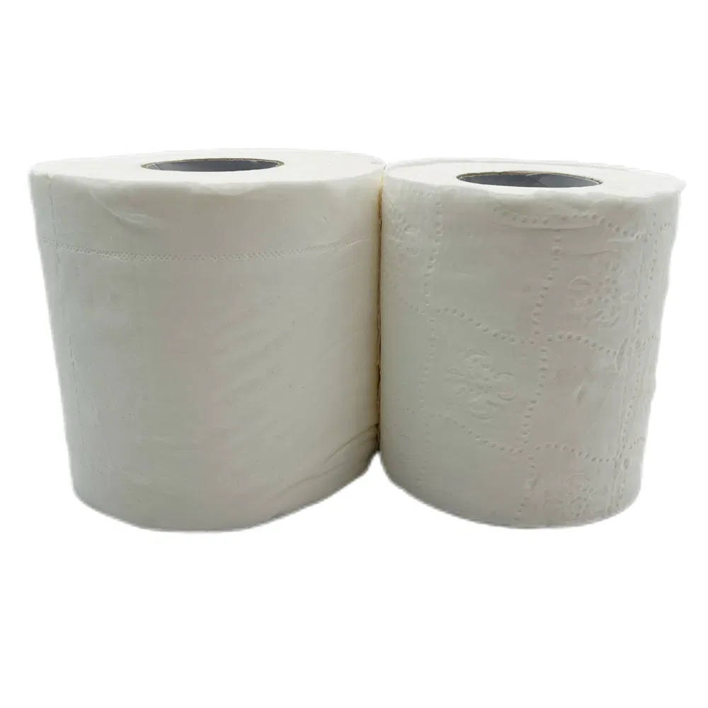 Roll Paper Wholesale Disposable 3ply Bulk Good Price Toilet Paper in Roll