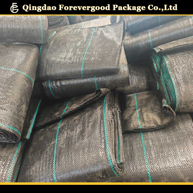 UV Blocked Ground Cover 100GSM Best PP Woven Fabric Weedmat