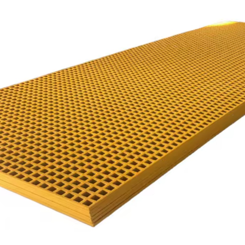 Premium High-Strengthen Molded FRP Grating with Anti-Slip Surface