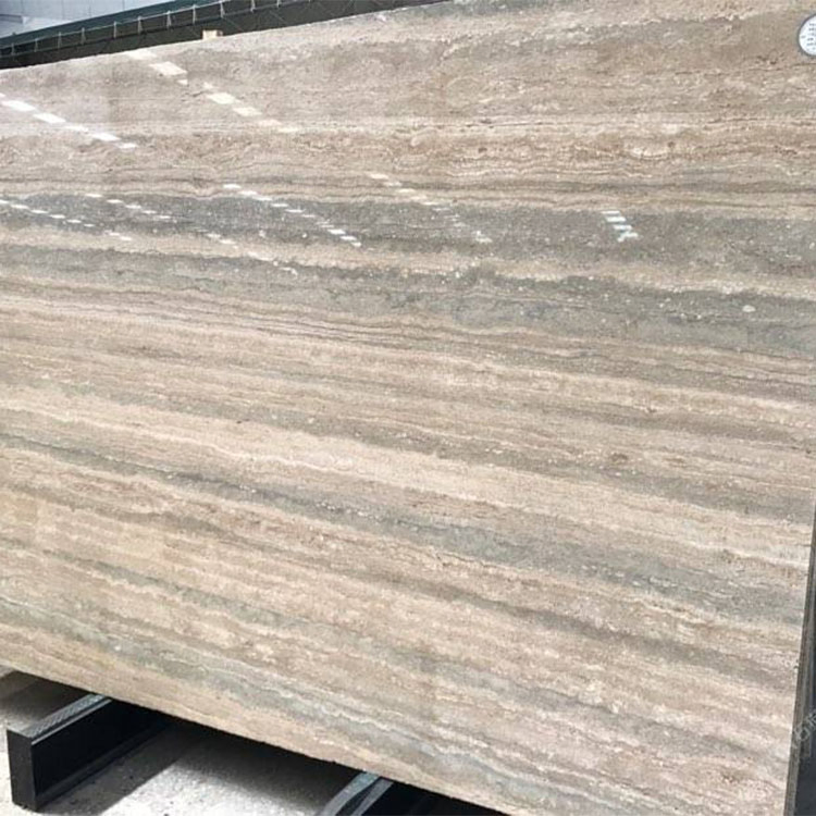 High Quality Sliver Travertine Slab Stone Table Home Decoration