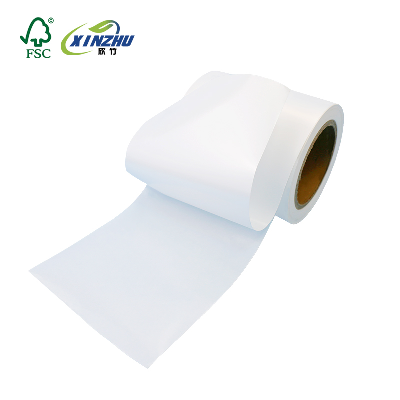 China Wholesale Double-Sided Printing Coated Pet BOPP Adhesive Material Label Sticker Jumbo Roll