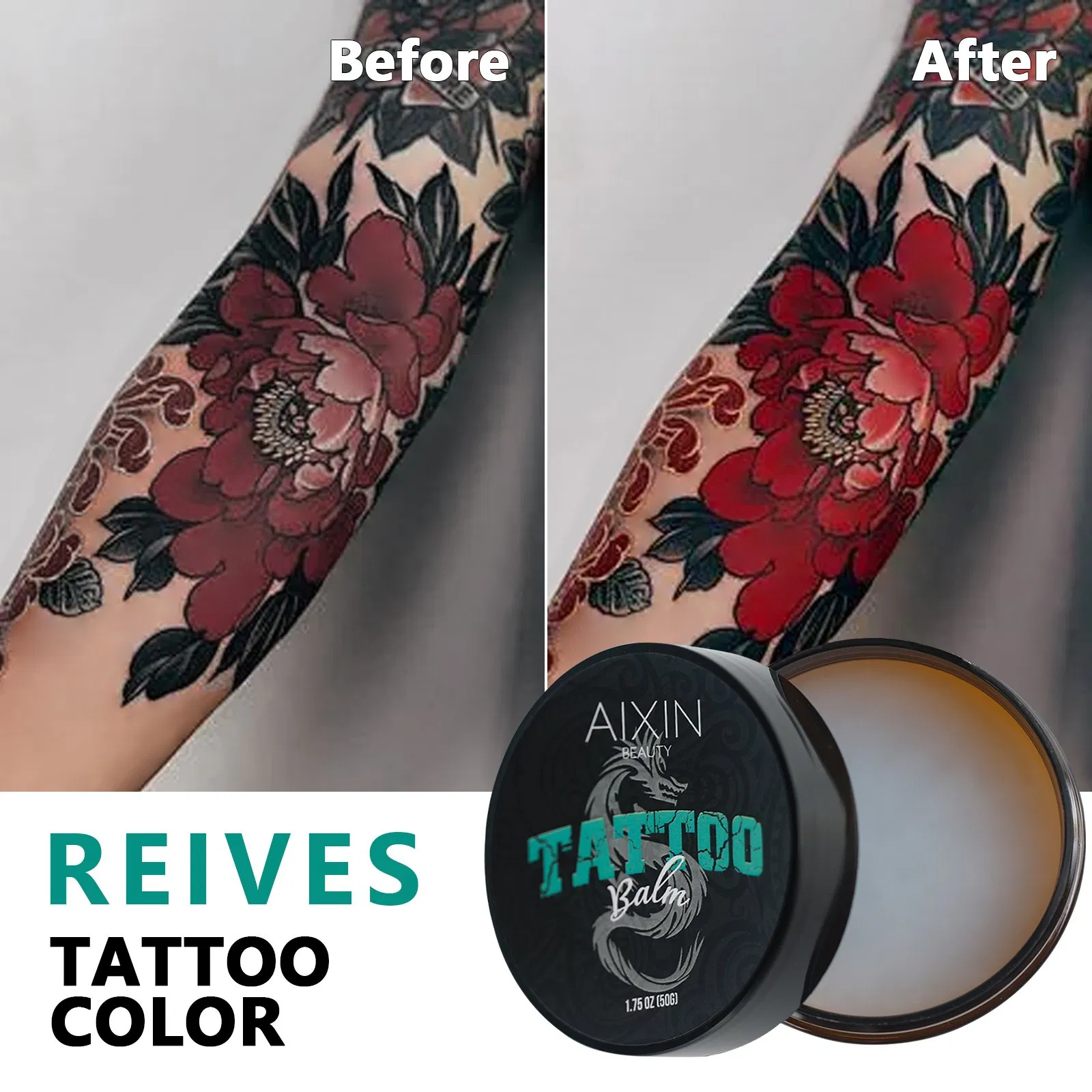 Beauty Cosmetics Skin Care Moisturizing Tattoo Aftercare Balm Helps Accelerate Healing