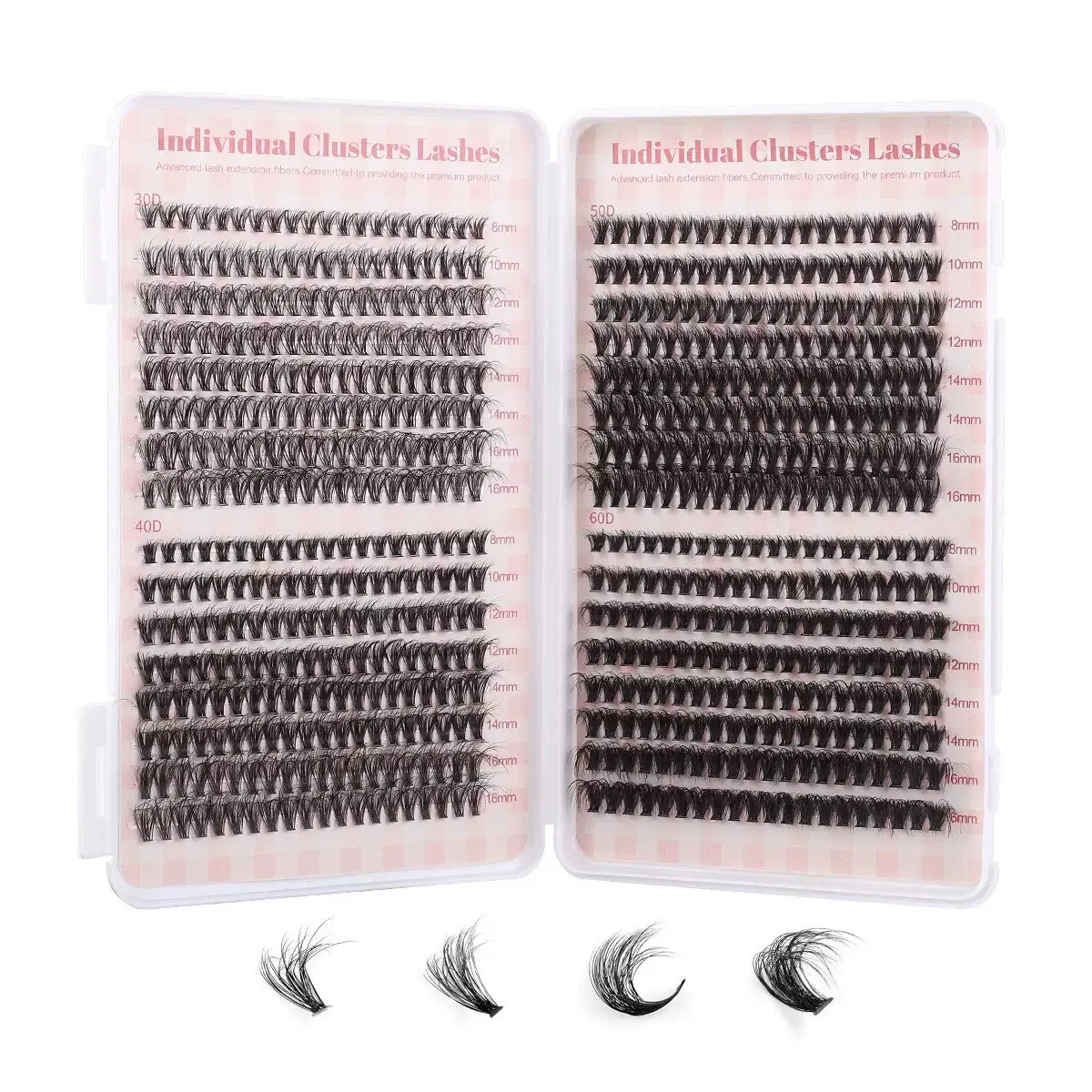 1 Set Mix Eyelash Extension Fluffy False Makeup Lash