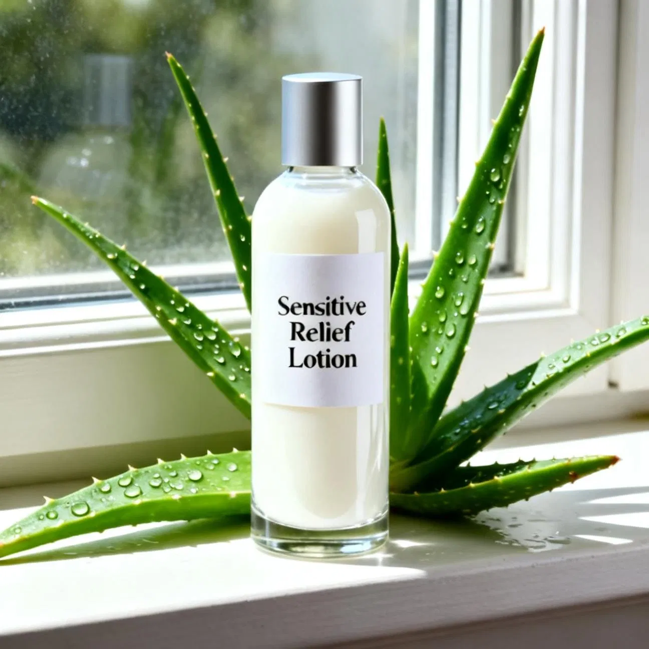 Sensitive Skin Madecassoside and Panthenol Calming Face Lotion for Eczema-Prone and Reactive Skin Types