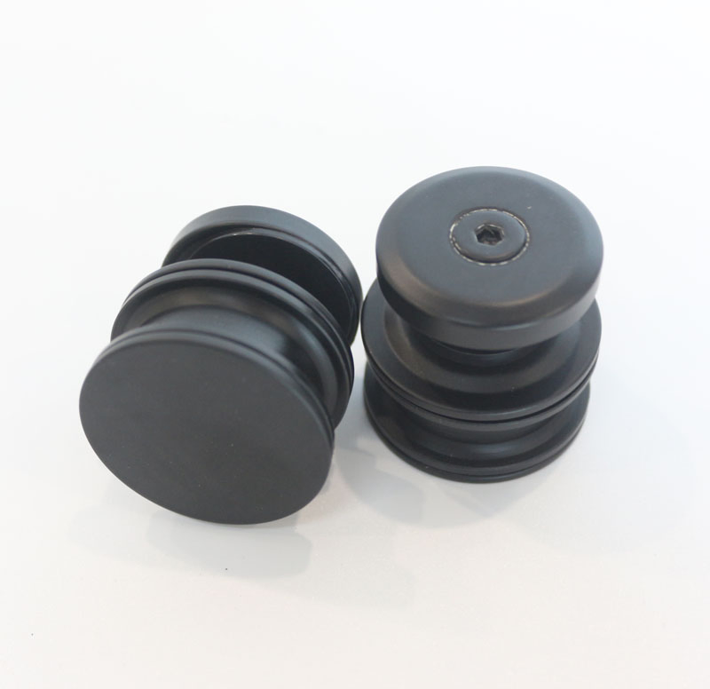 Matt Black Glass Door Slide System Shower Sliding Door Rollers System