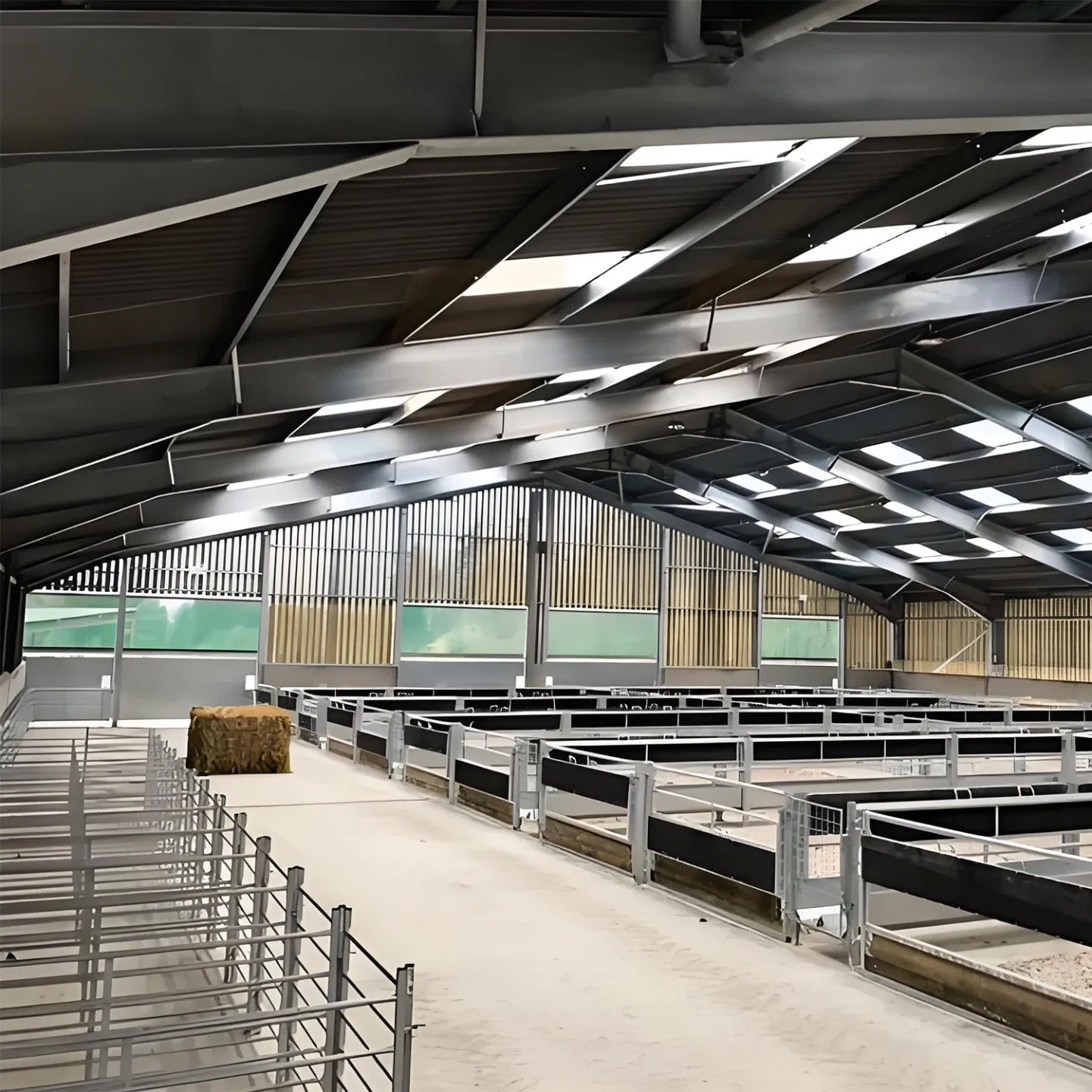 Customized Prefabricated Steel Shed Is Well Ventilated and Adaptable to Various Climates