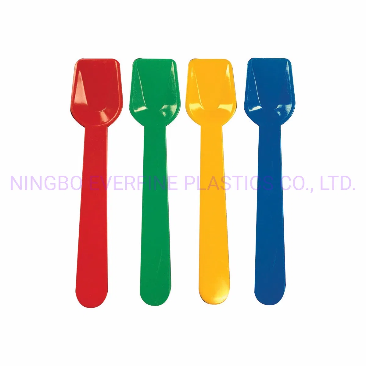 Disposable Plastic Gelato Spoon / Ice Cream Spoon (PS)
