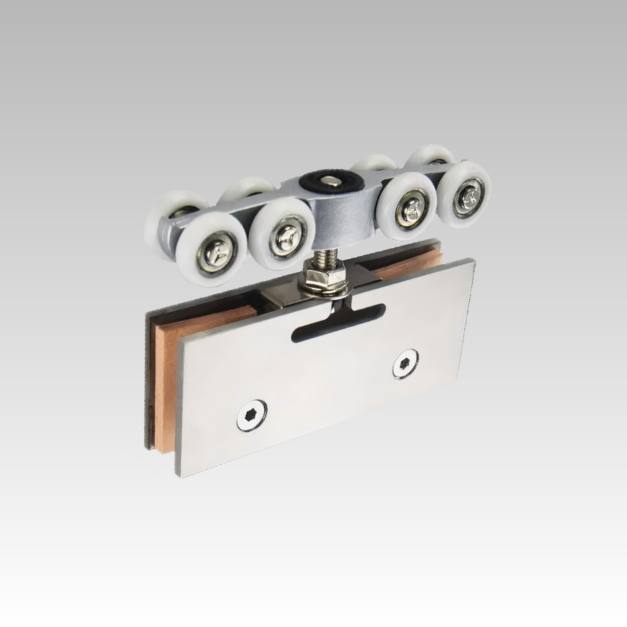 Sliding Door Hanging Wheel Glass Door Clamp Accessories