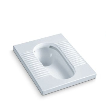Chaozhou Sanitary Ware Factory Hot Sale White Color Ceramic Wholesale Price Squat Toilet Pan Bathroom Wc Squatting Pan Bathroom Accessories