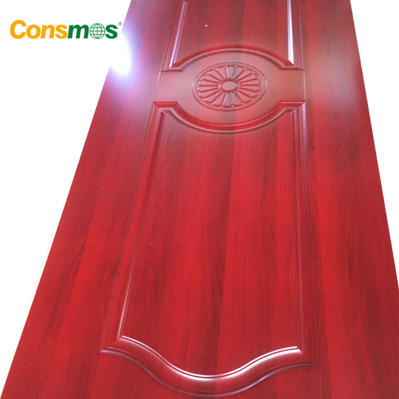 Linyi Natural Wood Melamine Paper HDF Door Skin for Door Making