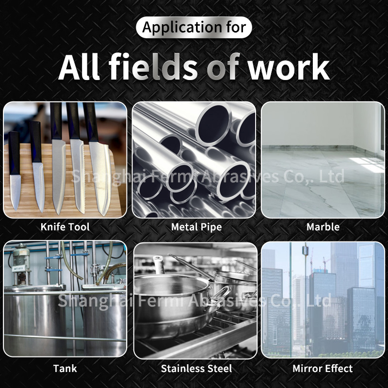 Шлифовальная лента Non Woven для финишной обработки