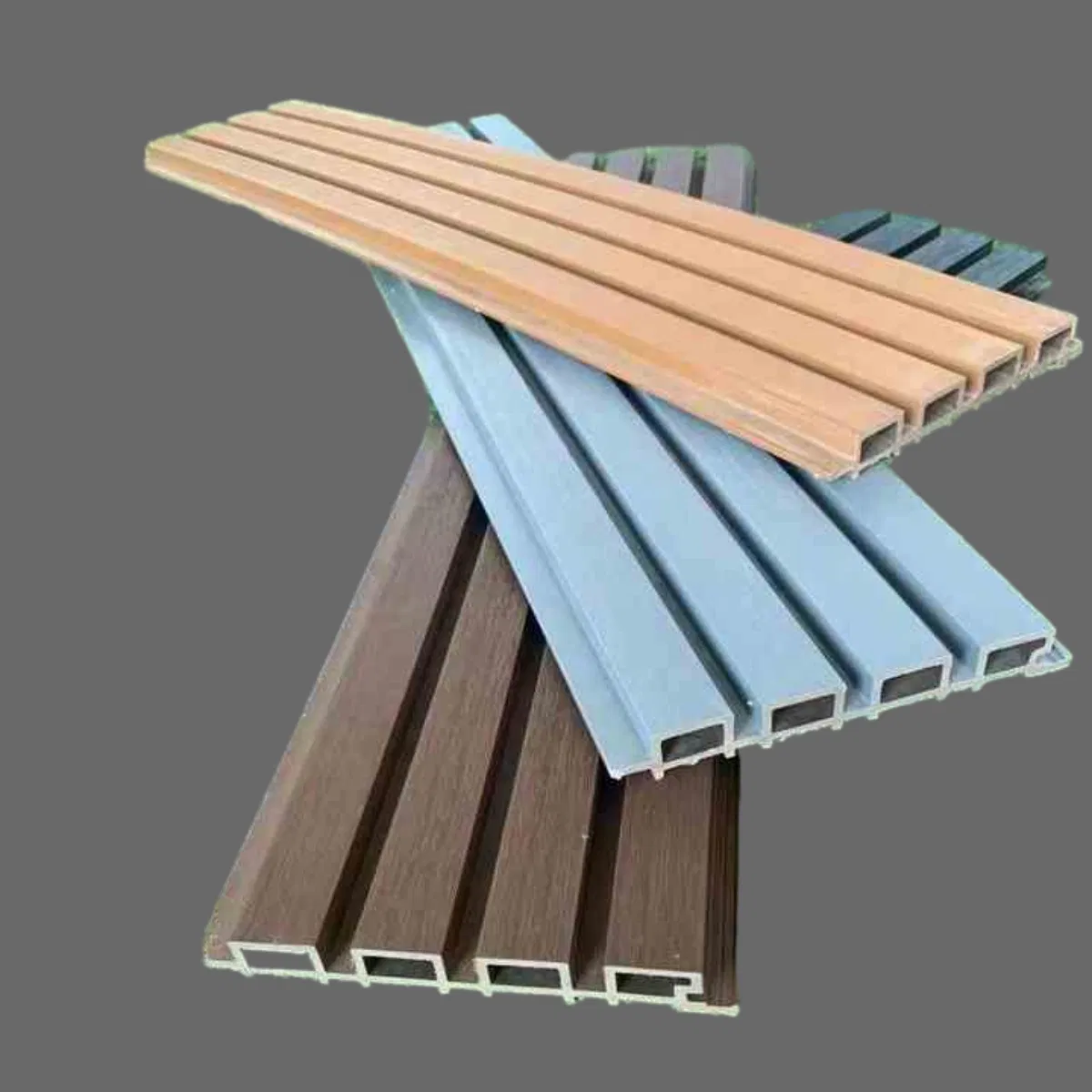 Co-Extrusion Wooden Grain Exterior WPC Wall Boards