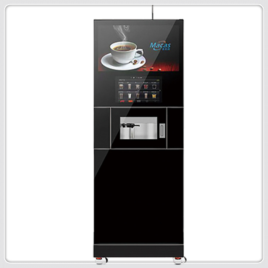 High Performance Espresso Commercial Office Fully Automatic Vending Machine with Easy Maintenance