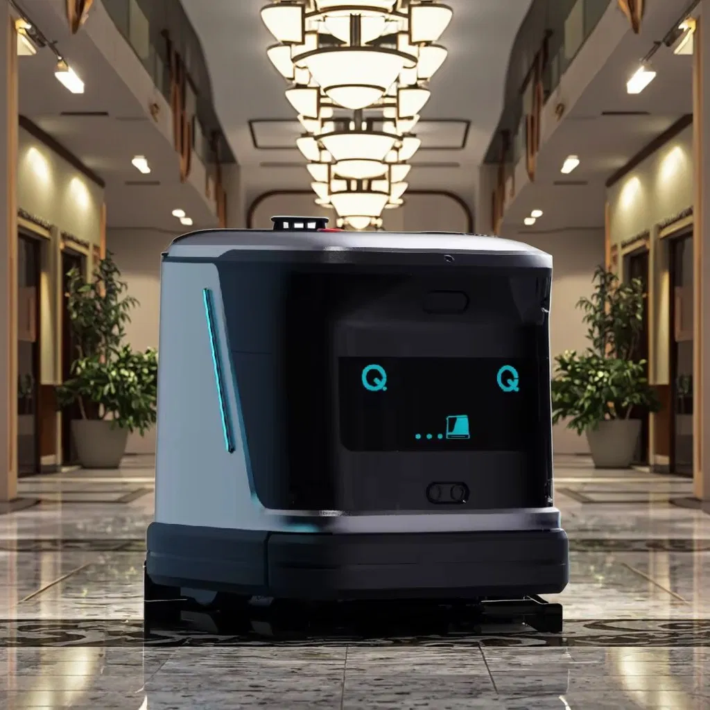 Industrial and Commercial Floor Sweeping Robots Smart Large Road Cleaning Robots for Station Garage Workshop