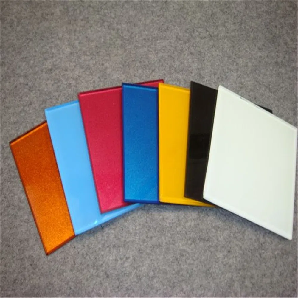 5mm, 6mm, 8mm, 10mm Colored Painted Glass for Wardrobe Door