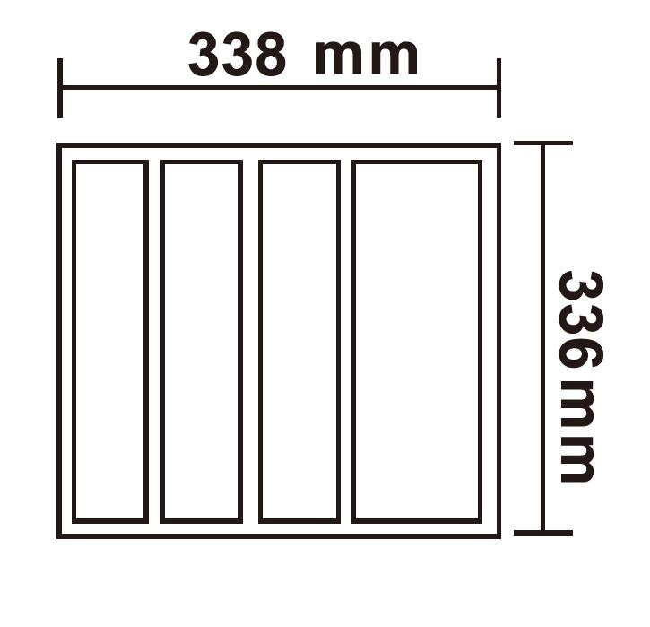 (K804Y1) Knife and Fork Holder