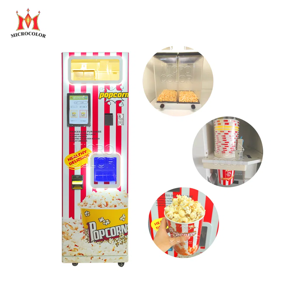 Wholesale Price Commercial Electric Cinema Automatic Popcorn Vending Machine