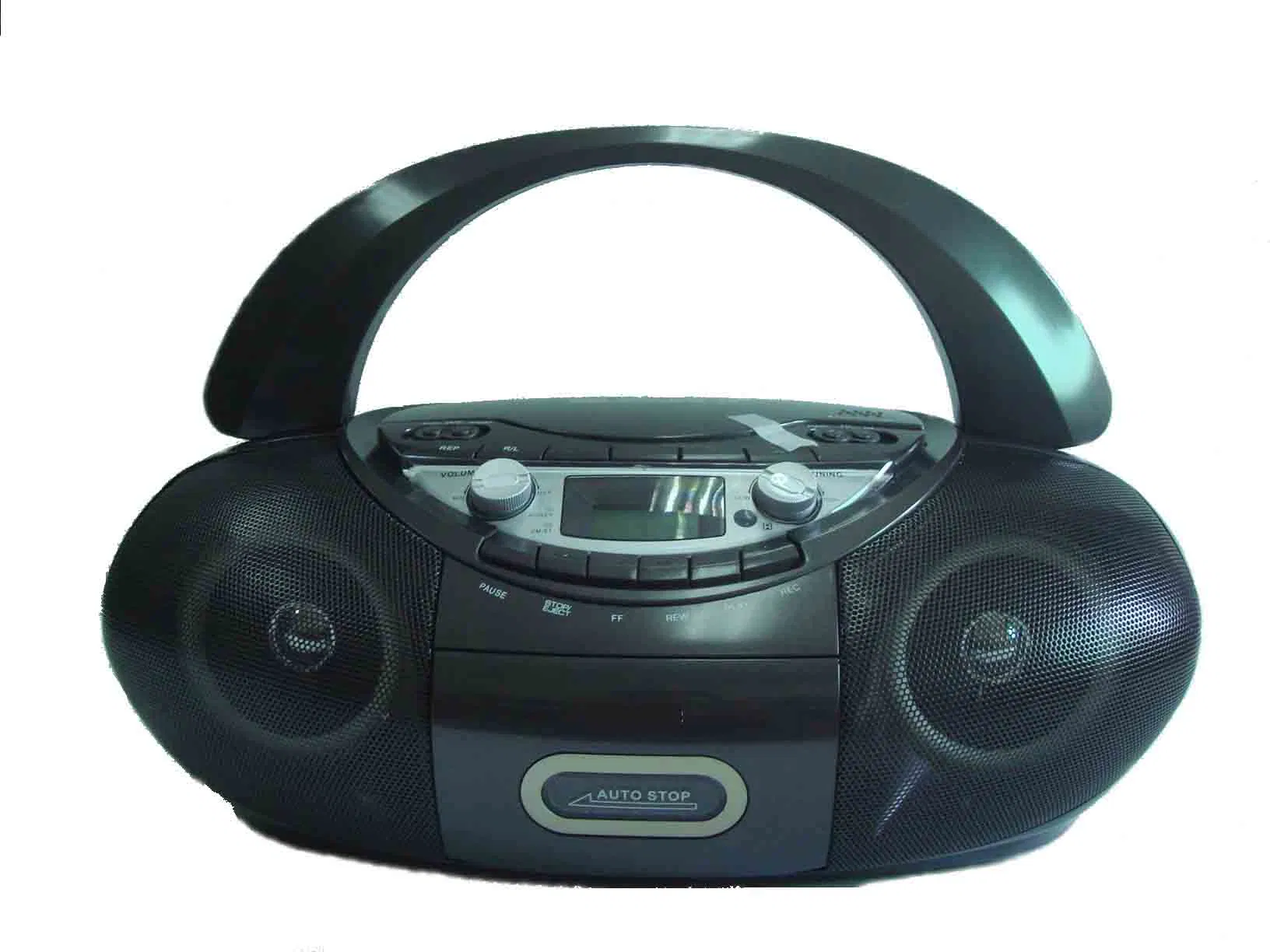 Портативный CD DVD Boombox с радио, кассетой, USB и SD