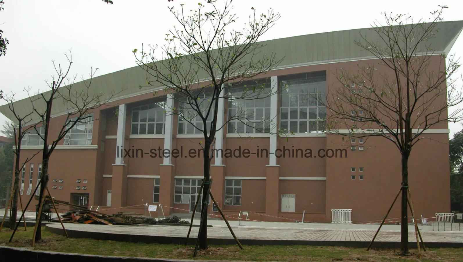 Prefab Steel Building with Roof Truss Frame Modular Steel Hall